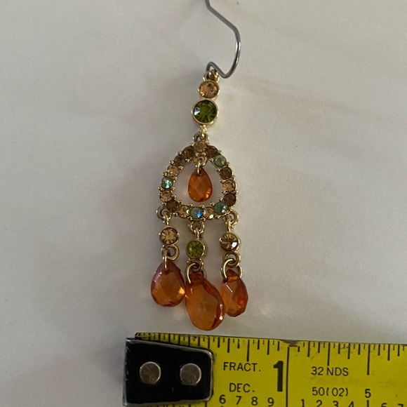Liz Claiborne multistone drop earrings - Picture 5 of 9